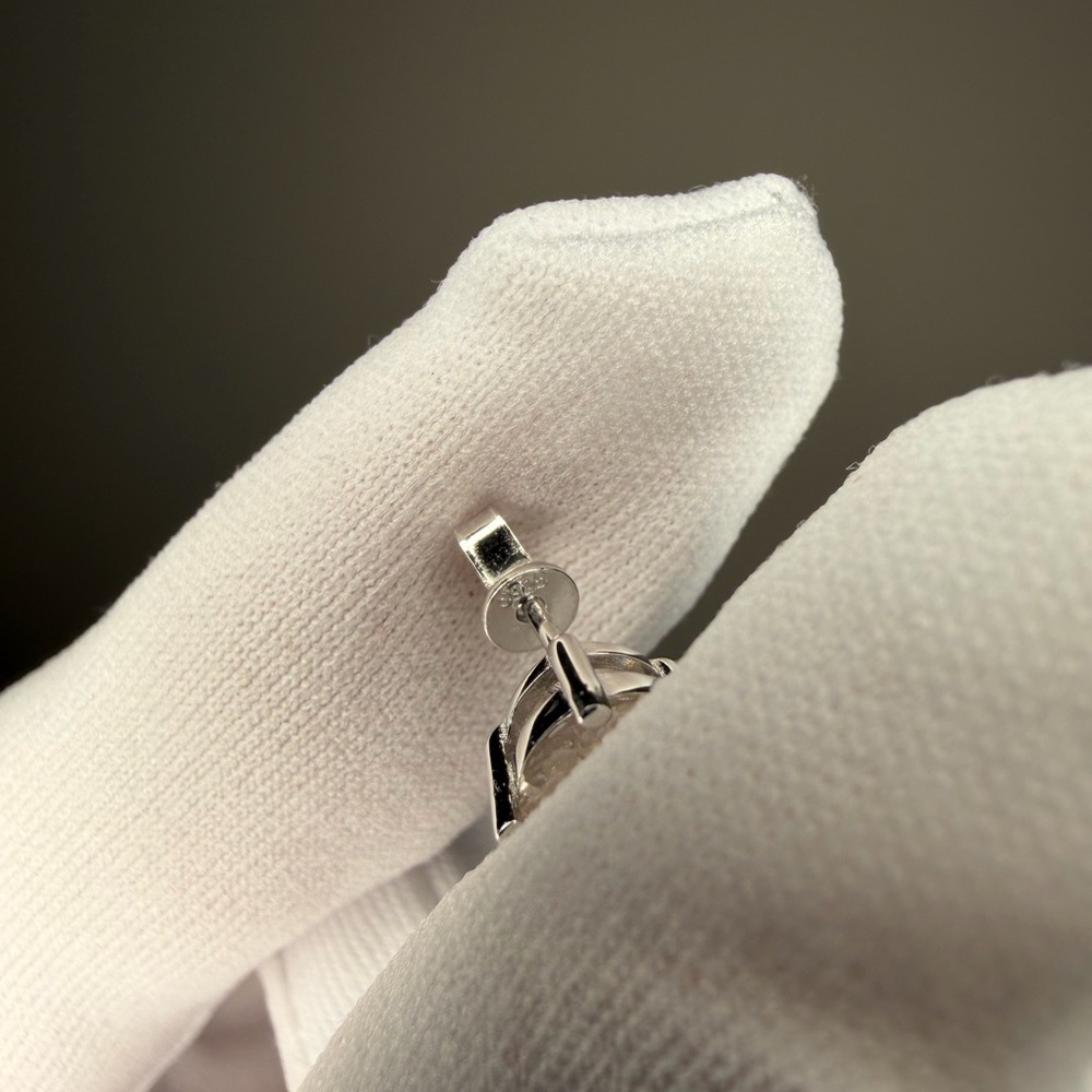 Classic Round Simulated Diamond Stud Earrings - W… - image 4